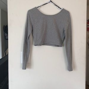 Long Sleeve Crop Top